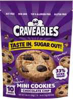 Craveables Chocolate Chip Crunchy Mini Cookies